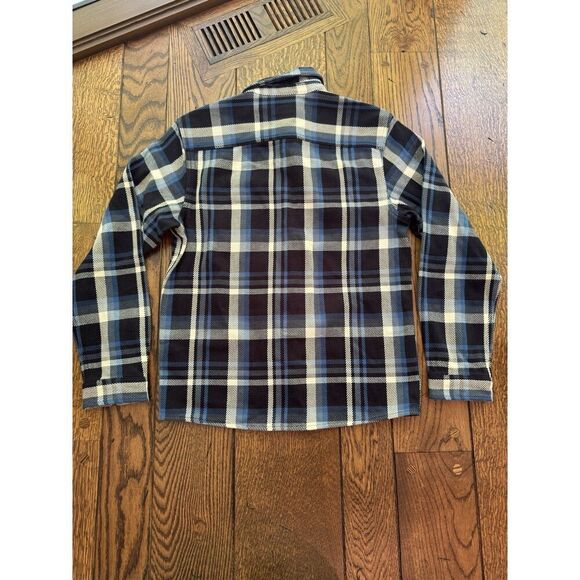 Patagonia Men's Fjord Loft Shirt Coastal Sunset Blue Organic Cotton NWOT Small - Picture 5 of 5